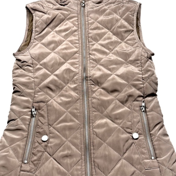 Stand Collar Lightweight Zip Quilted Gilet Women's Padded Vest - Picture 2 of 5